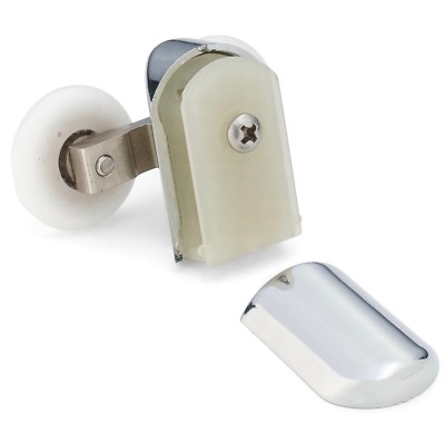 Shower Door Top Rollers - Pack Of 2, 23mm Chrome Wheels, Fits Many Shower Types (L073)