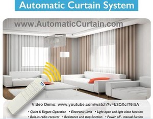Details About Electric Remote Controlled Drapery System W 13 Track Right Pull Ceiling Mount