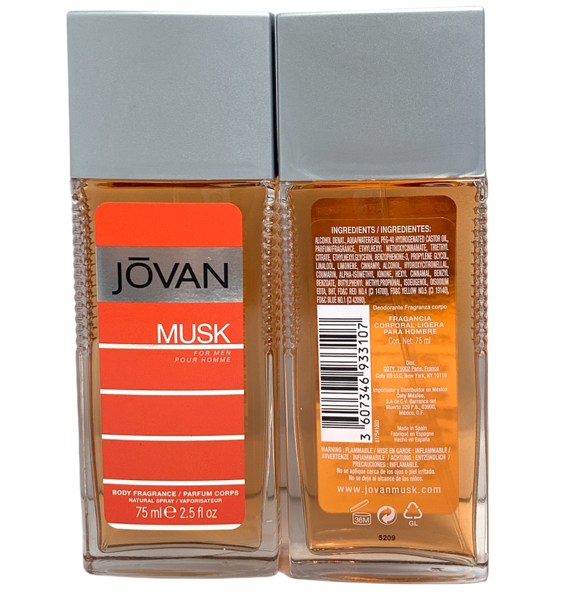 Eau De Perfume Jovan Hombre Jovan Musk For Men Body