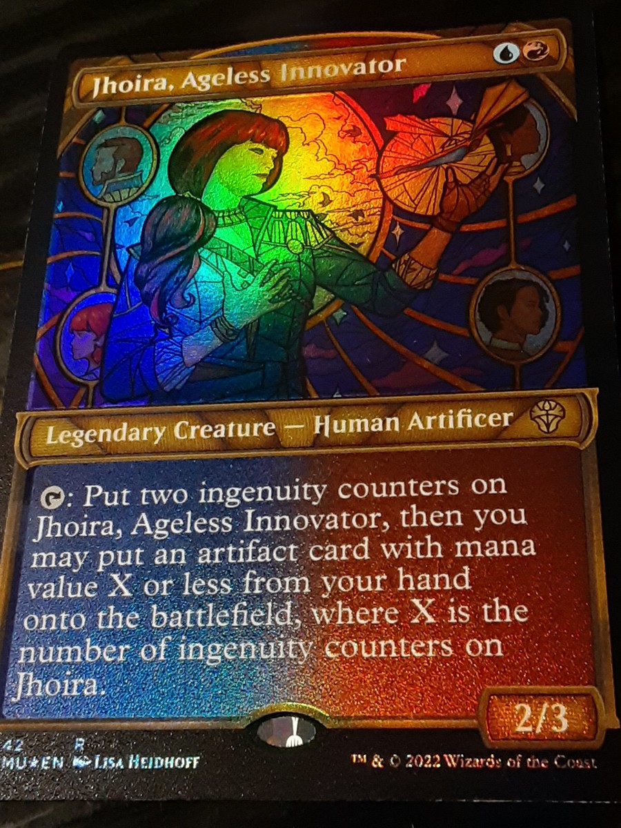 Jhoira Ageless Innovator TEXTURED FOIL , Dominaria United
