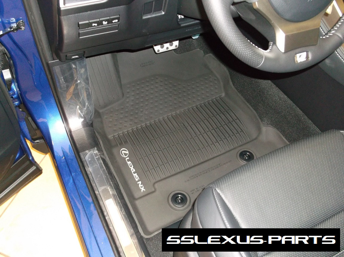 Lexus NX200T NX300 (20152018) OEM 3pc ALL WEATHER FLOOR "LINER" MATS