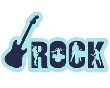 Rock Band Car Vinyl Sticker - SELECT SIZE
