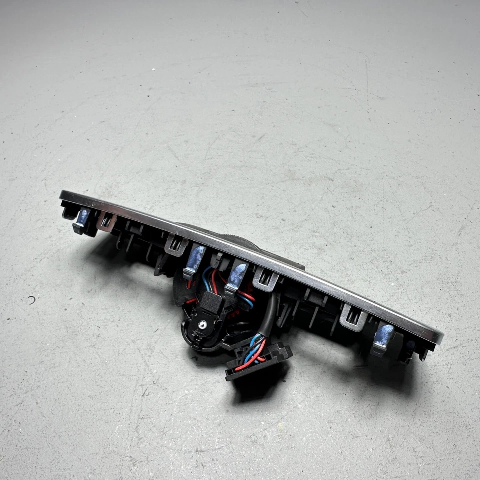 Audi S6 2013-2018 consola central cubierta del panel trasero con interruptor de calefacción OEM Foto 2 de 4