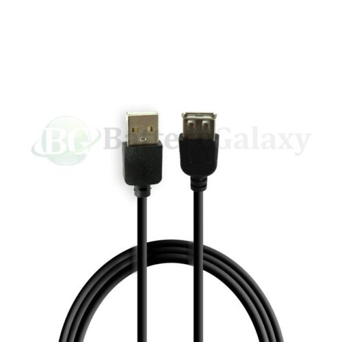 Quality 6ft 2M Foot USB 2.0 Extension Cable Male Type A to Female Cord Adapter - Picture 2 of 6