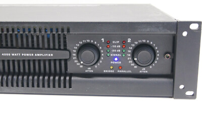 アンプ QSC PL340 QSC PowerLight 3 Series PL340 2000W Professional Power Amplifier