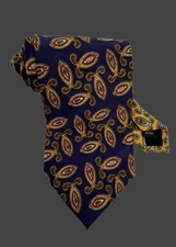 Appointed Apparel Living Epistles Men Polyester Tie Fish Peace Religious 3.5”