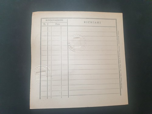 Carta D'Identità Vintage Documento Comune di Campiglia Cervo BIELLA 1955 (DM20) - Picture 2 of 2