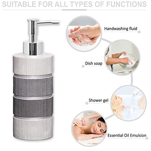 4pc Modern Bathroom Accessories Set Modern Soap Modern Line 4 Piece Set - Imagen 7 de 8