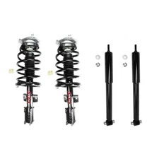 Suspension Strut and Shock Absorber Kit Front and Rear wo Adjustable Suspension