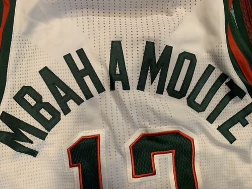Luc Mbah a Moute Game Used Worn Jersey Milwaukee Bucks Autographed Signed RARE - Picture 7 of 9