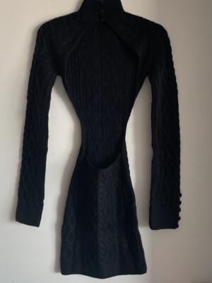 z supply rowan textured knit dress Dylan Knit Maxi Dress / Black / XS main image 1