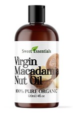 Organic Unrefined Macadamia Nut Oil  4oz  Imported From Italy  100 Pure