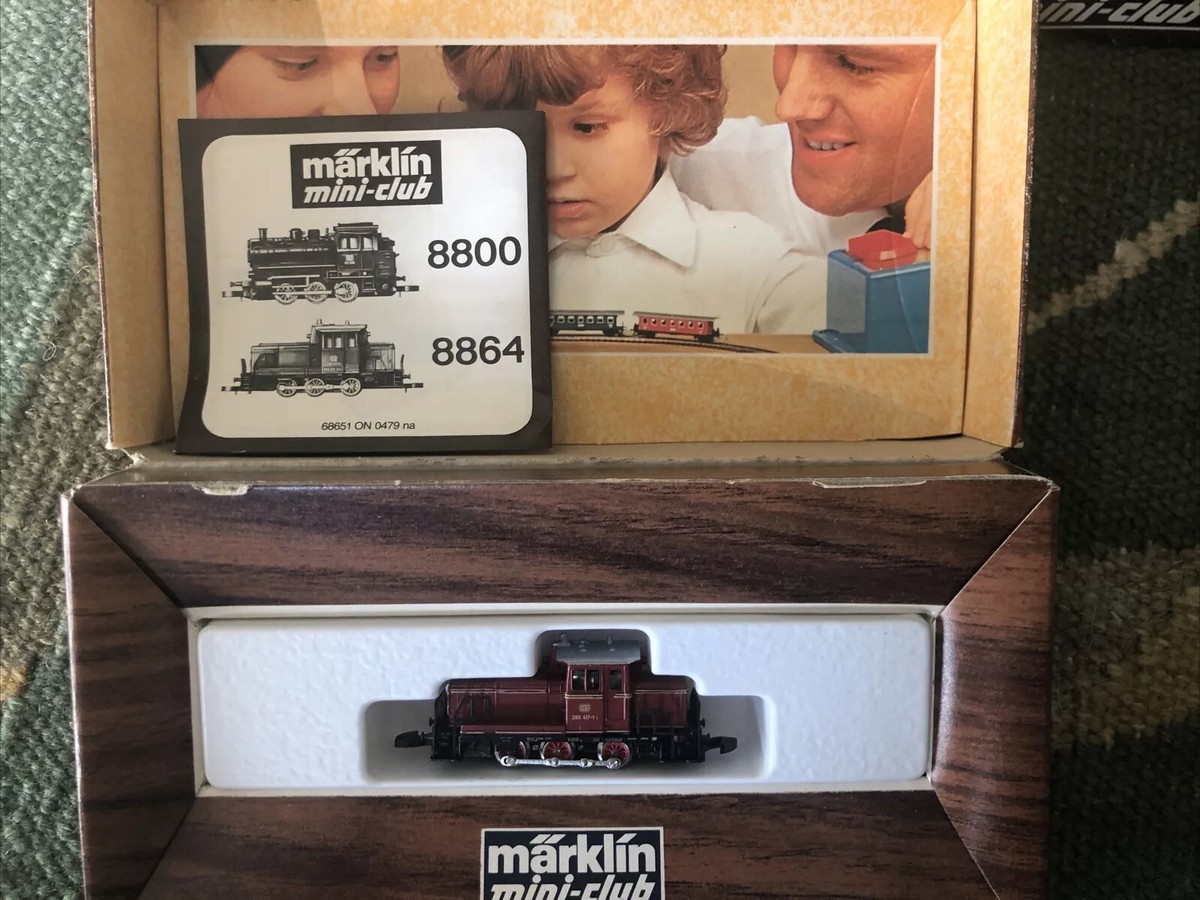 Marklin Z 8864 Red Diesel Loco w/ New 5-Pole Motor | eBay