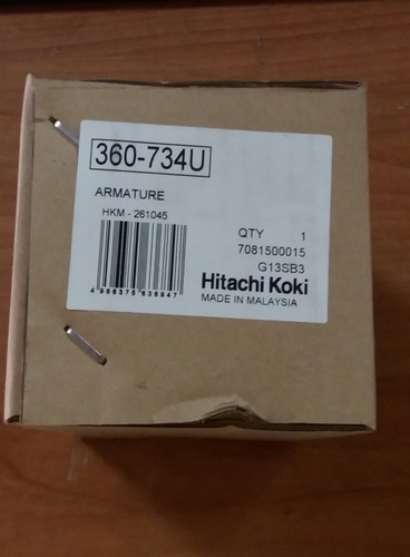 HITACHI 360-734U ARMATURE FOR GRINDER 