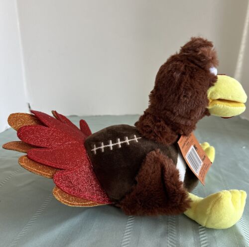 Dan Dee Football Turkey Animated Talking Moving Plush Thanksgiving Fall VIDEO - Picture 5 of 14