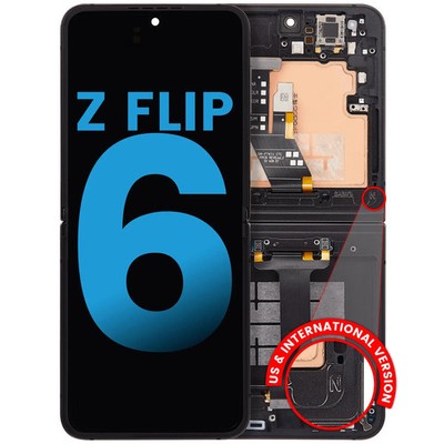 for Samsung Galaxy Z Flip 6 5G Inner OLED Display Touchscreen Digitizer (F741)