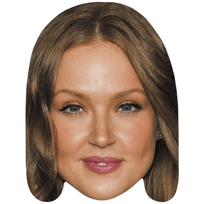 Maggie Geha (Smile) Celebrity Mask, Flat Card Face, Fancy Dress Mask