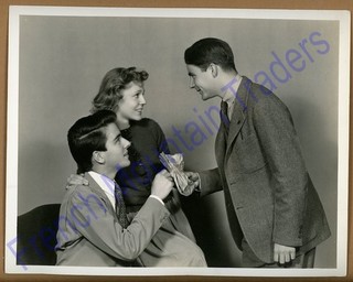 Original 8x10" Photo Montgomery Clift Lois Hall Harry Morgan James EXC 13A63