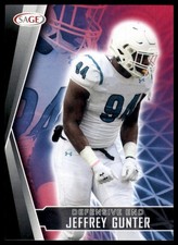 2022 SAGE Jeffrey Gunter 25 Carolina Panthers