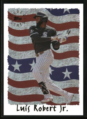 2025 Topps Archives Luis Robert Jr Cyber Stats #95C-17 White Sox