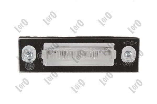 ABAKUS License Plate Light 016-33-905 For Fiat C5W Bulb Without Lamp Holder