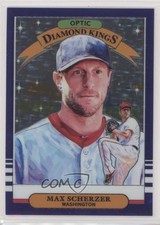 2019 Panini Donruss Optic Diamond Kings Purple Stars Prizm /125 Max Scherzer 7qg