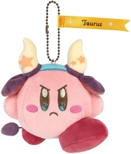 Sanei Horoscope Collection Kirby Mascot Taurus 5-inch Mini Plush Keychain USA