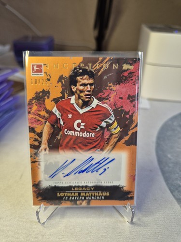Topps Inception Bundesliga 24/25 Lothar Matthäus Auto /25