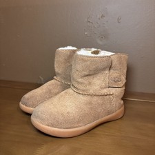 UGG Classic Mini Boots Toddler Chestnut Suede Cozy Size 6 Cozy