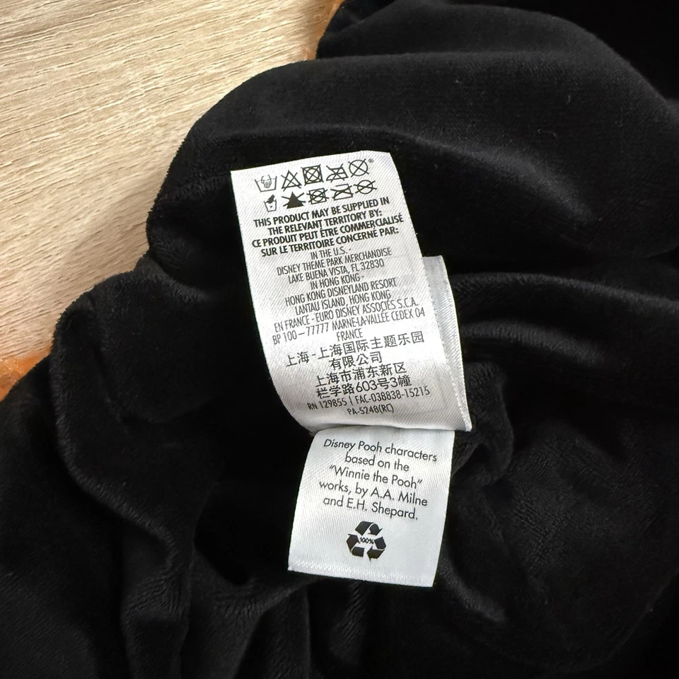 Sombrero de tigre de felpa de los parques de Disney bufanda guantes jóvenes raro retirado Winnie The Pooh Foto 4 de 4