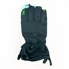 Head Junior Black Insulated Ski Snowboard Winter Gloves L 10-14