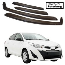For Toyota Vios 2018- In-channel Rain Guards Wind Deflector 4pcs For Toyota Vios 2018- In-channel Rain Guards Wind Deflector 4pcs