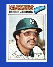 1977 Topps Set-Break # 10 Reggie Jackson NR-MINT *GMCARDS*