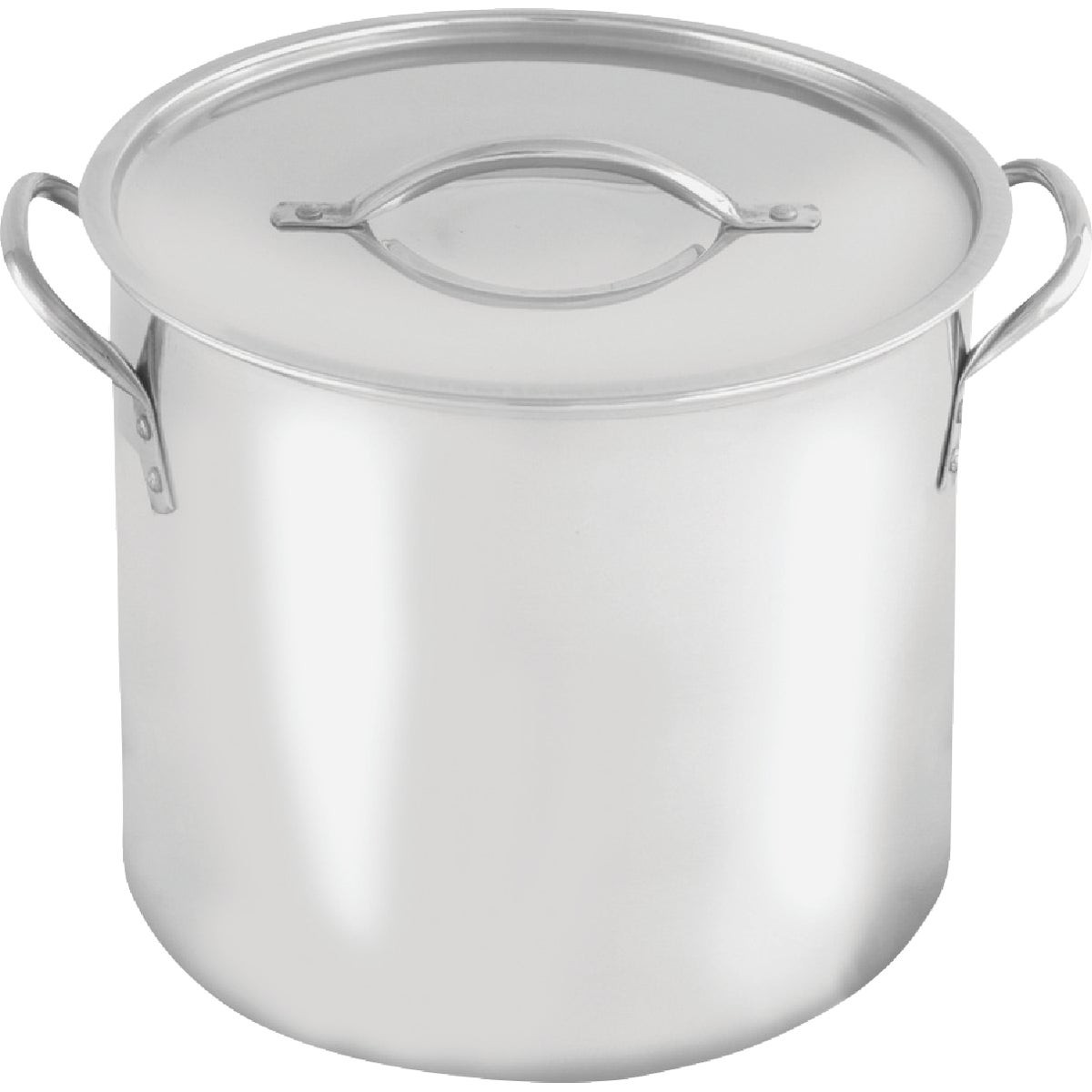 Mcsunley 12 Qt. Polished Stainless Steel Stockpot 607 Mcsunley 607 815912026075