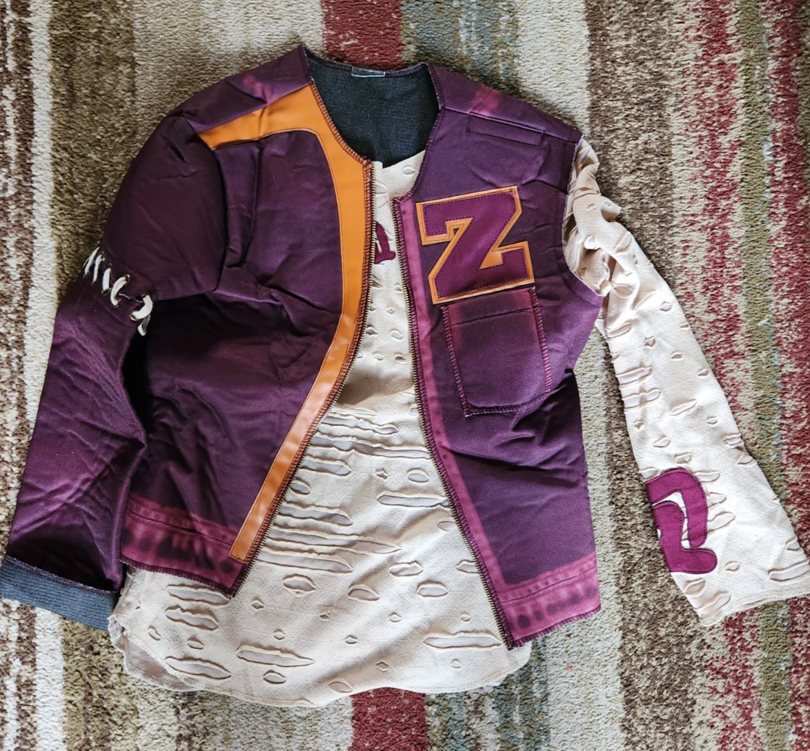 Disney Zombies Zed Costume Top YOUTH XL (14-16) NO 