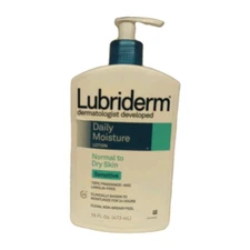 Lubriderm Daily Moisture Lotion Skin Sensitive Original Formula 16 Fl Oz