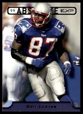 1999 Playoff Absolute EXP Ben Coates New England Patriots #134