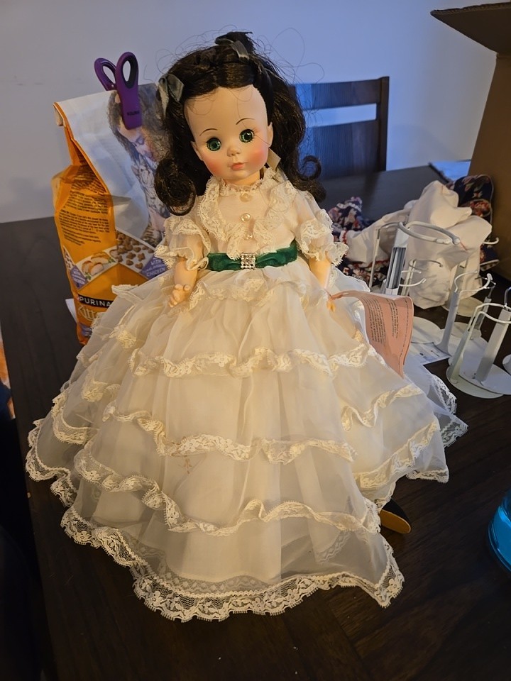 Vintage Madame Alexander Doll 1965 Gone with the Wind Scarlett O'Hara 14