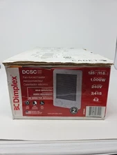Dimplex Dcsc Up to 1000-W 208/240-V Forced air Heater (5.25-in x 12-in Grille)