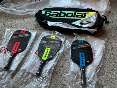 New! Babolat STRKR+, BALLR +, and WZRD Pickleball Paddles & Bag ($801.95 value)
