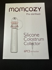 Momcozy Colostrum Collector, Portable Reusable Breast Milk Collector  Storage