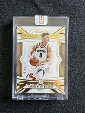 2022-23 Panini Flawless Christian Braun Rookie Diamond Gold 9/10 RC #37 NI56