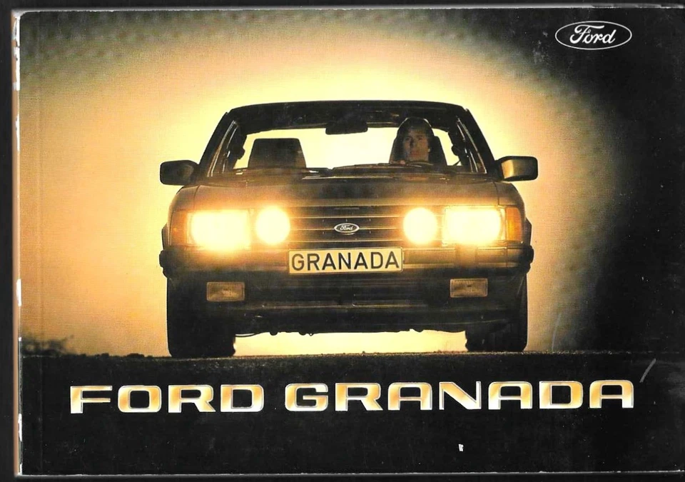 FORD GRANADA 1981 Bedienungsanleitung Betriebsanleitung Handbuch Bordbuch BA - Bild 1 von 1