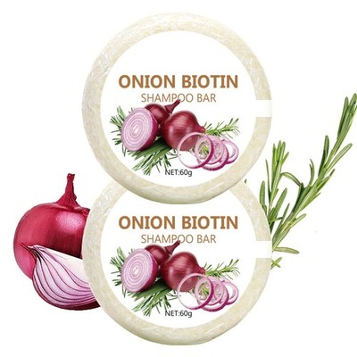 Yniquet 2 Pack Onion Shampoo Bar for Hair Growth, Onion and Rosemary Shampoo ...