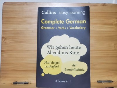 Collins Easy Learning: Easy Learning German Complete Grammar, Verbs