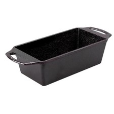 Lodge Cast Iron Loaf Pan 8.5X4.5 Inch Black