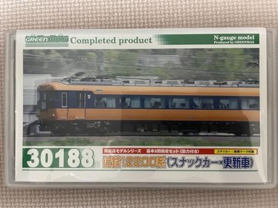 Greenmax Kintetsu 12200 Serie Imbisswagen Erneuerungswagen 2 Autos mit Motor