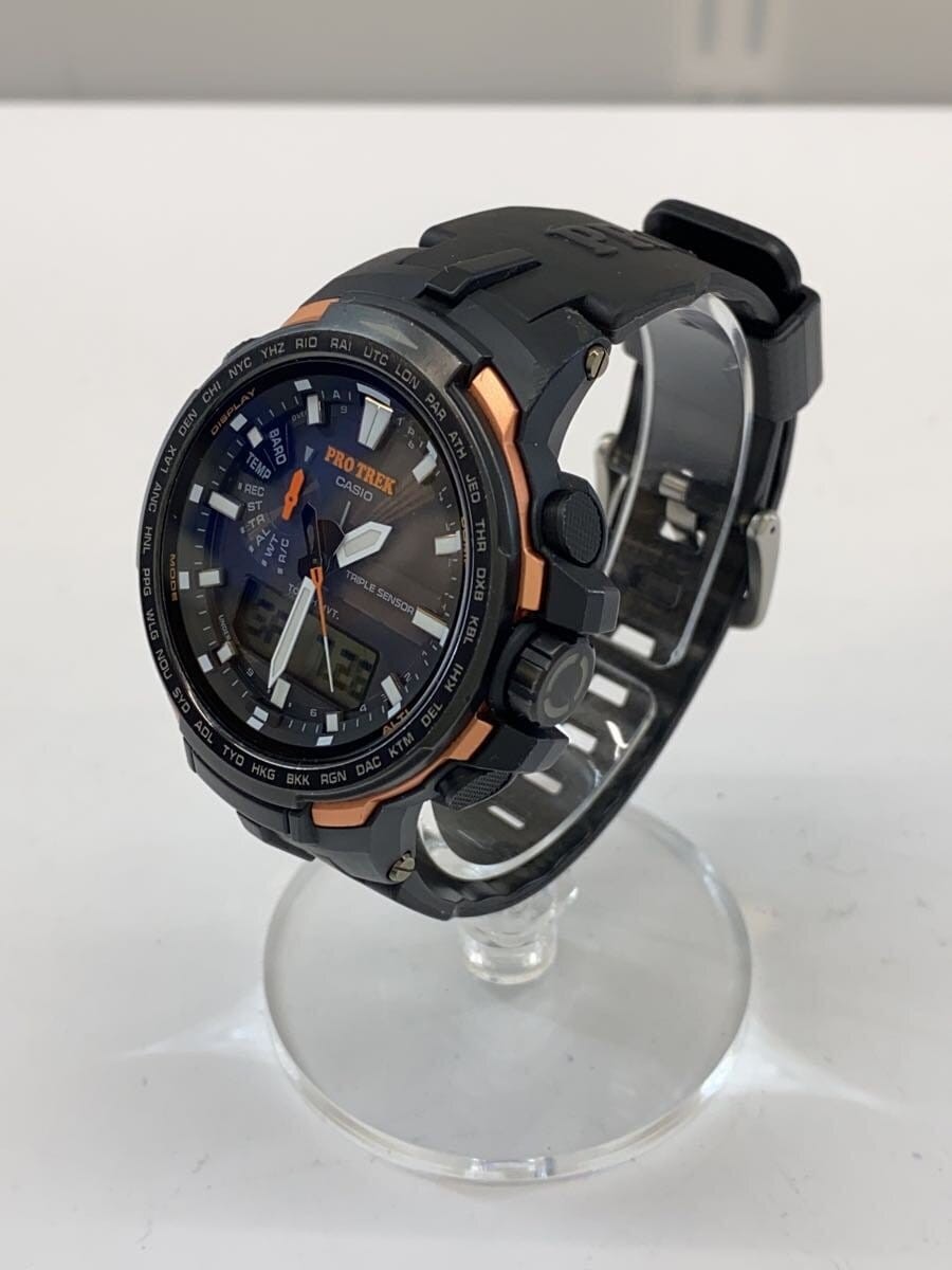 [Near Mint] CASIO PRO TREK PRW-6100Y-1JF Solar Radio Triple Sensor  Men's