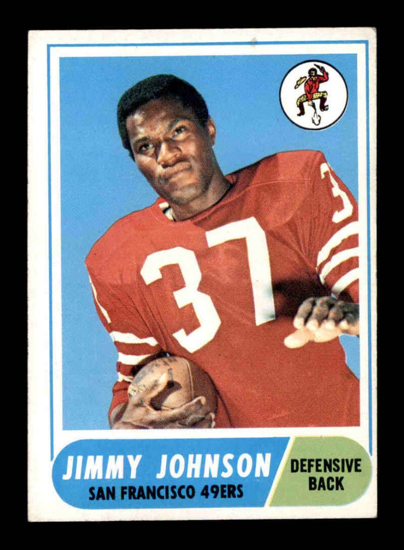 1968 Topps #61 Jim Johnson   VGEX X3594050