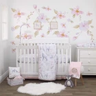 NoJo Watercolor Deer 4 Piece Nursery Crib Bedding Set